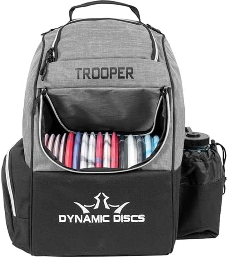 Trooper Disc Golf Backpack, Disc Golf Bag, Frisbee Golf Discs Set, Sports Bag, Lightweight & Durable, 18+ Disc Capacity